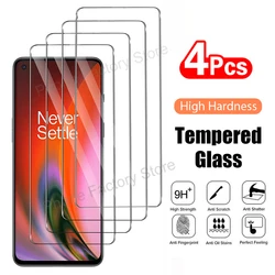 4Pcs Tempered Glass For Oneplus 10T 10R 9 RT 8T 7 Screen Protector For Oneplus Nord 2 2T N10 N20 N30 N100 N300 CE 2 3 Lite Glass