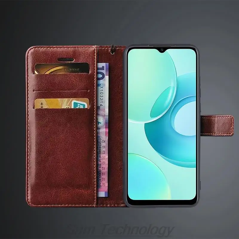 Card Holder Leather Case for Wiko T10 Pu Leather Flip Cover Retro Wallet Phone Case Wiko T10 Business Fundas Coque