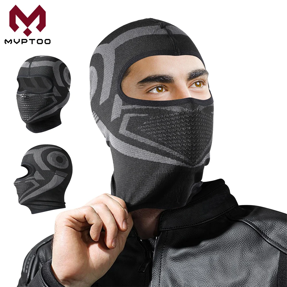 Winter Thermal Balaclava Full Face Mask Windproof Warm Neck Cover Ski Cycling Motorcycle Outdoor Sports Helmet Liner Men Women