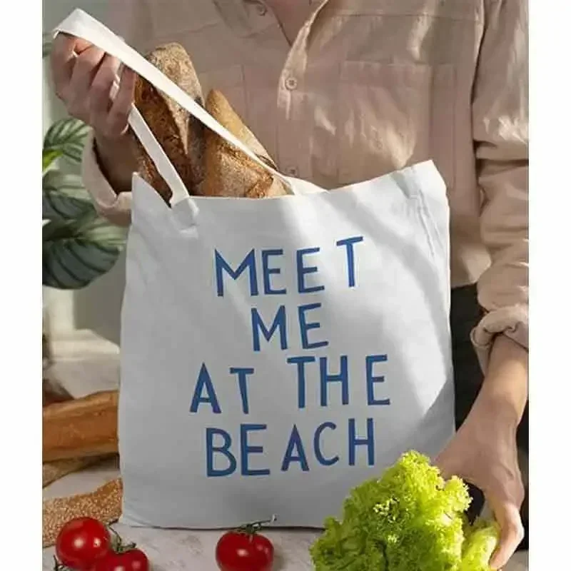 CTB5 Beach Reusable Grocery Bags, Best Gift for Beach Lovers