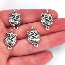 5pcs new ancient silver color cute possum pendant charm for DIY women man Accessories