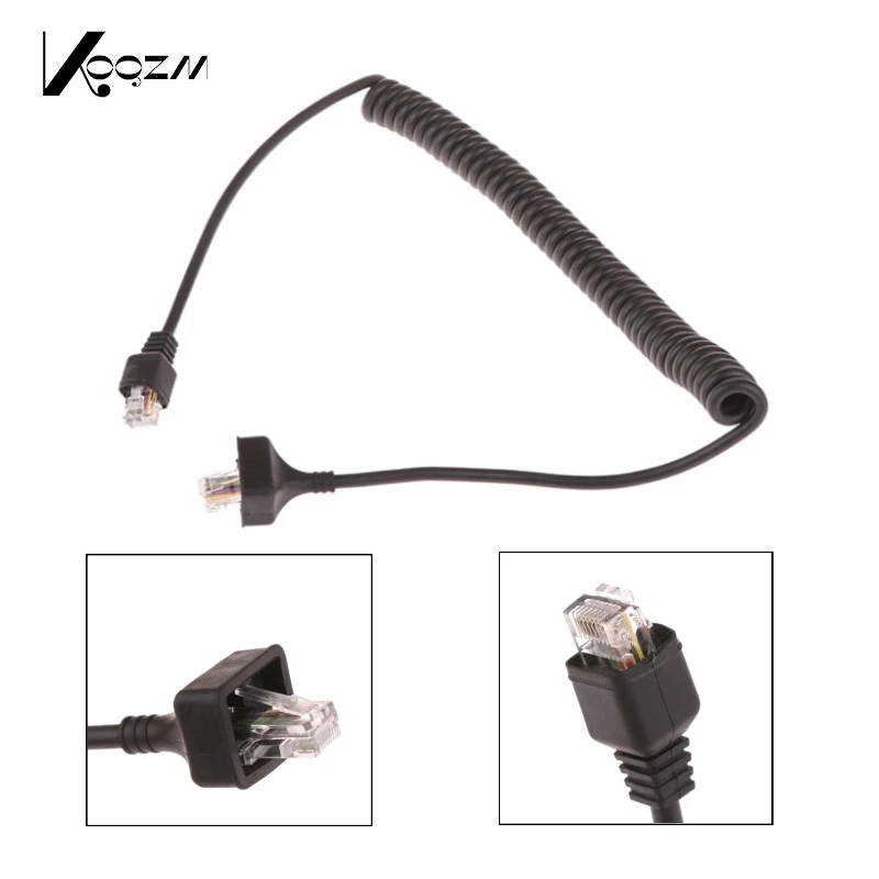 

Replacement 8-Pin Speaker PTT Mic Microphone Cable For TM281/TM481/TM271/TM471A/TK-863G TK-868 TK-868G 768G TK-760 Radio