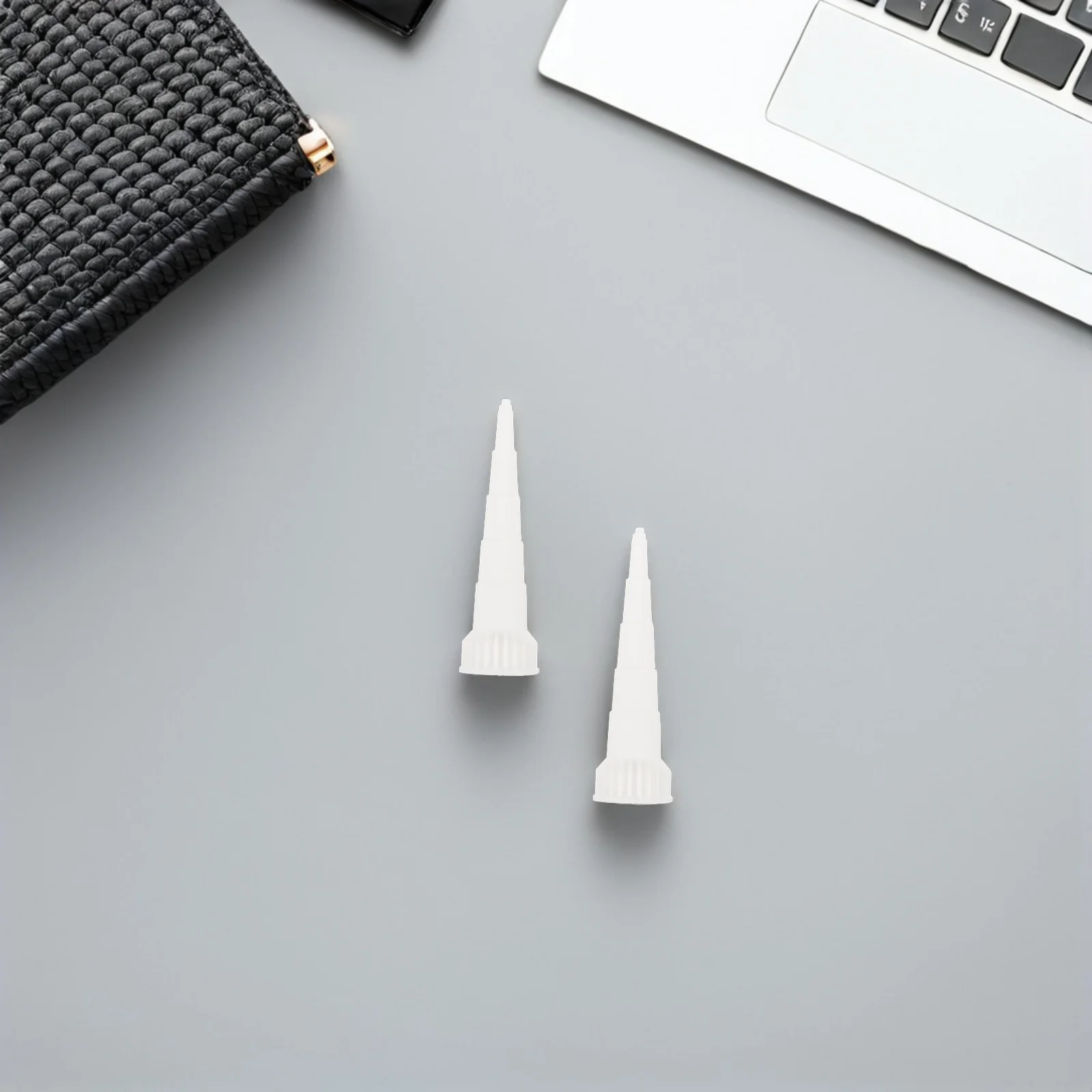 

25Pcs Plastic Caulk Nozzle Tips Leakproof High Pressure Resistant Caulking Extension Applicator for Sealant Repair