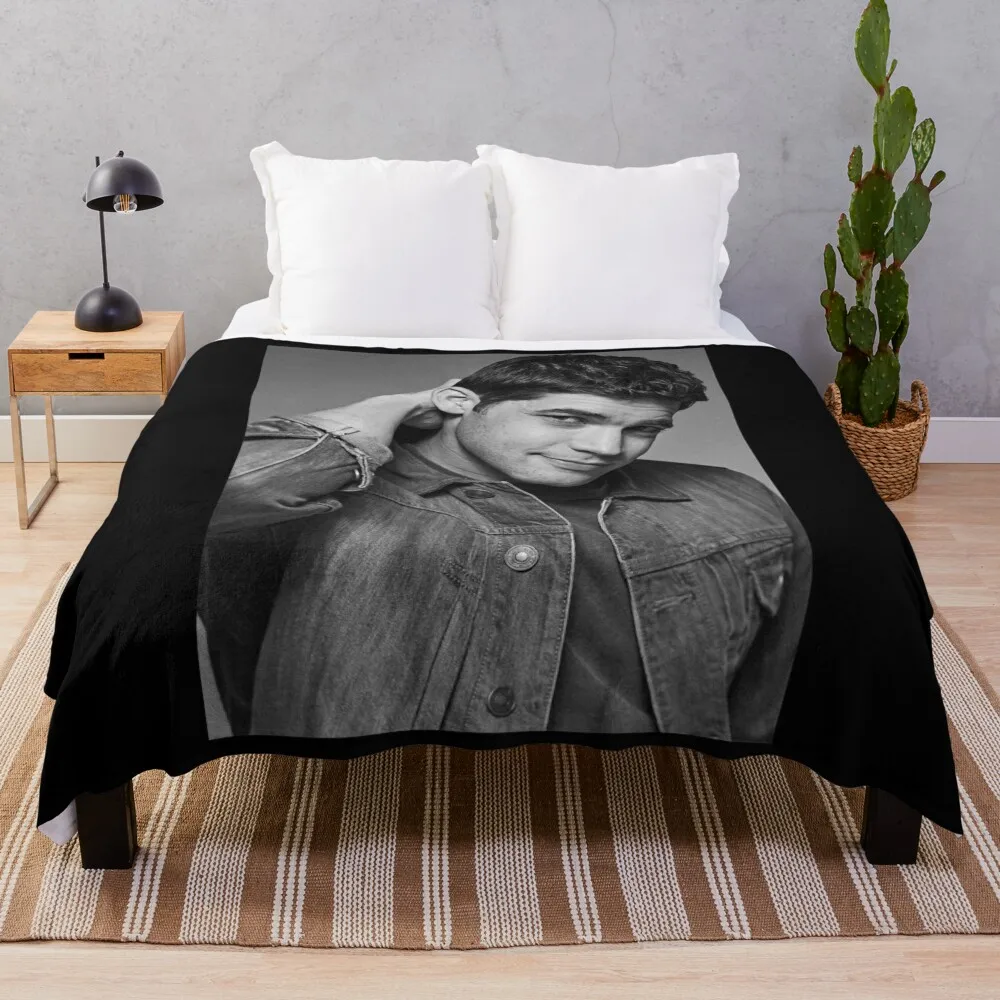 Mens Funny Jeremy Jordan Gift For Music Fans Throw Blanket Comforter Vintage Blankets