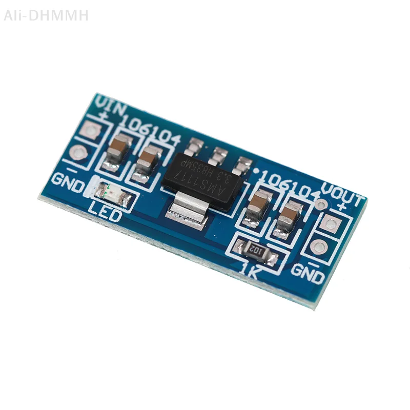 "AMS1117-5.0V Voltage Stabilizer Module - Ideal for DIY Circuit Projects - 5Pcs Per Pack"