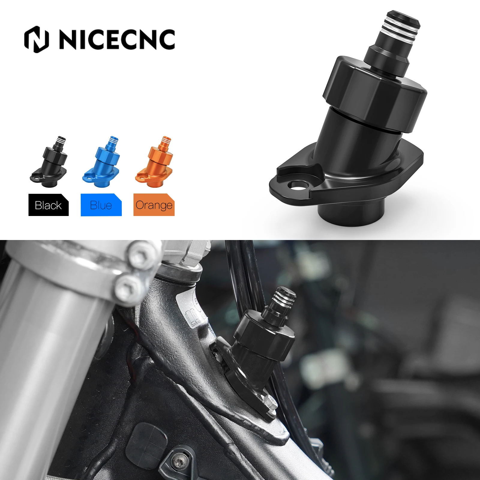 

NICECNC Motorcycle Oil Fill Filler Cap Kit For 2024 KTM EXC 300 250 150 XCW Husqvarna TE300 TE 300 250 150 GasGas EC300 EC250