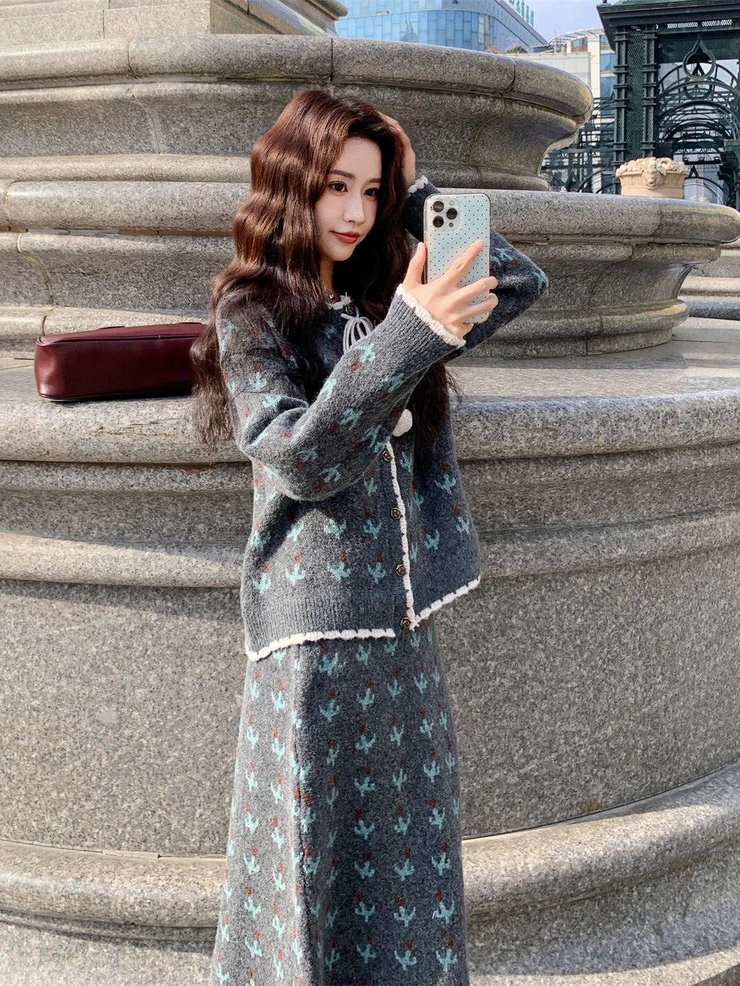 ay-tricote-pull-jupe-ensemble-femmes-taille-haute-jupe-midi-deux-pieces-ensemble-automne-paresseux-sle-systeme-coreen-design-sens-imprime