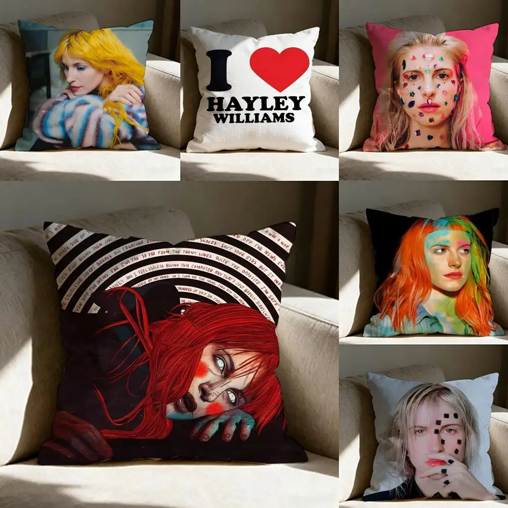 Hayley W-WilliamsS SINGER Pillow Case Pillowcase, Double-sided Printed, Sofa Cushion, Bedroom Headboard Pillow