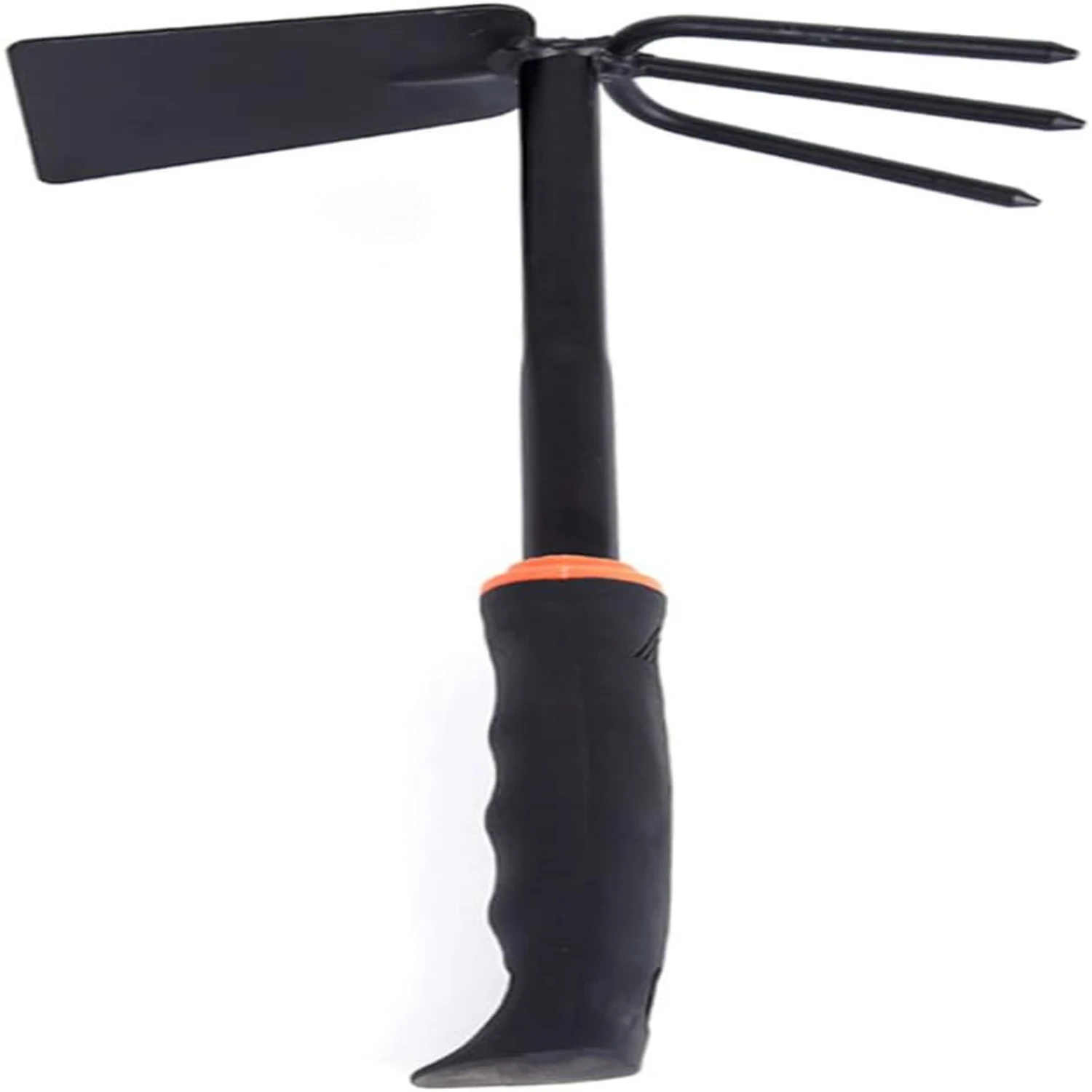 

High-Quality Double Hoe Cultivator & Hand Weeder Set for Gardening - 4 Piece Small Shovel & Black Outdoor Garden Tools