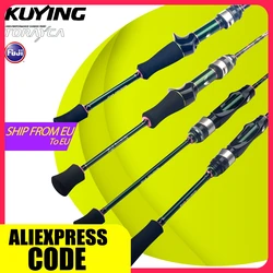 KUYING TETON Stream 5‘10“ 1.75m 6‘0“ 1.8m Spinning Casting Fishing Lure Rod Carbon FUJI Fast Speed Action River 0.3-8g 1-8lb