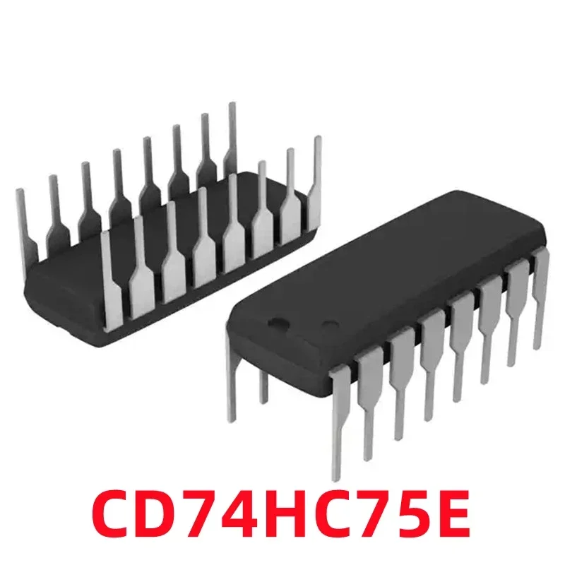 1PCS New Original CD74HC75E 74HC75 DIP16 Direct-plug Two-bit Bistable Transparent Latch