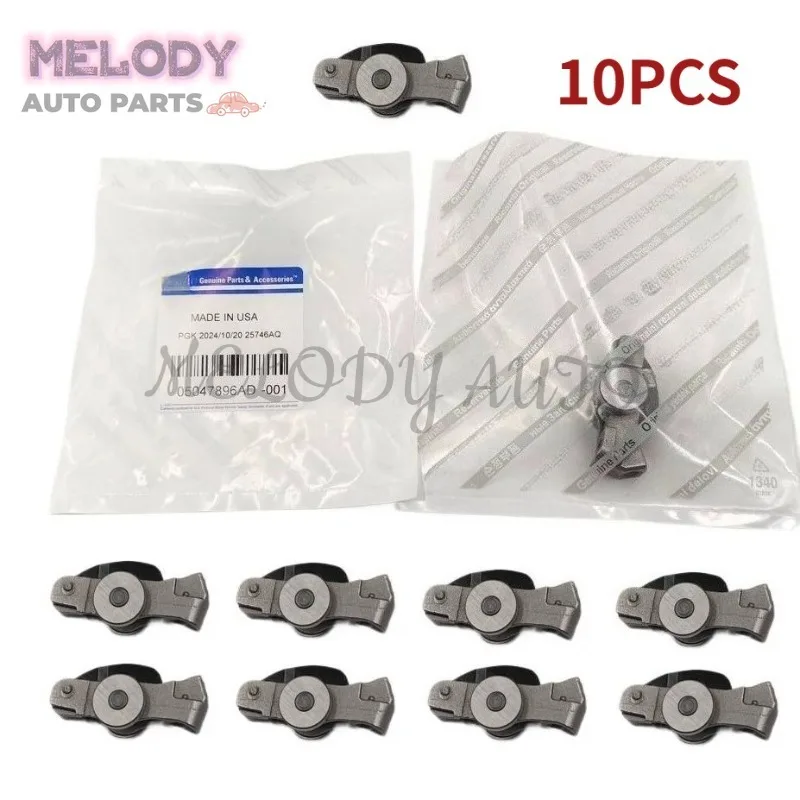 

10PCS Valve Rocker Arm Intake 05047896AD For JEEP GRAND CHEROKEE WRANGLER DODGE DURANGO For RAM 1500