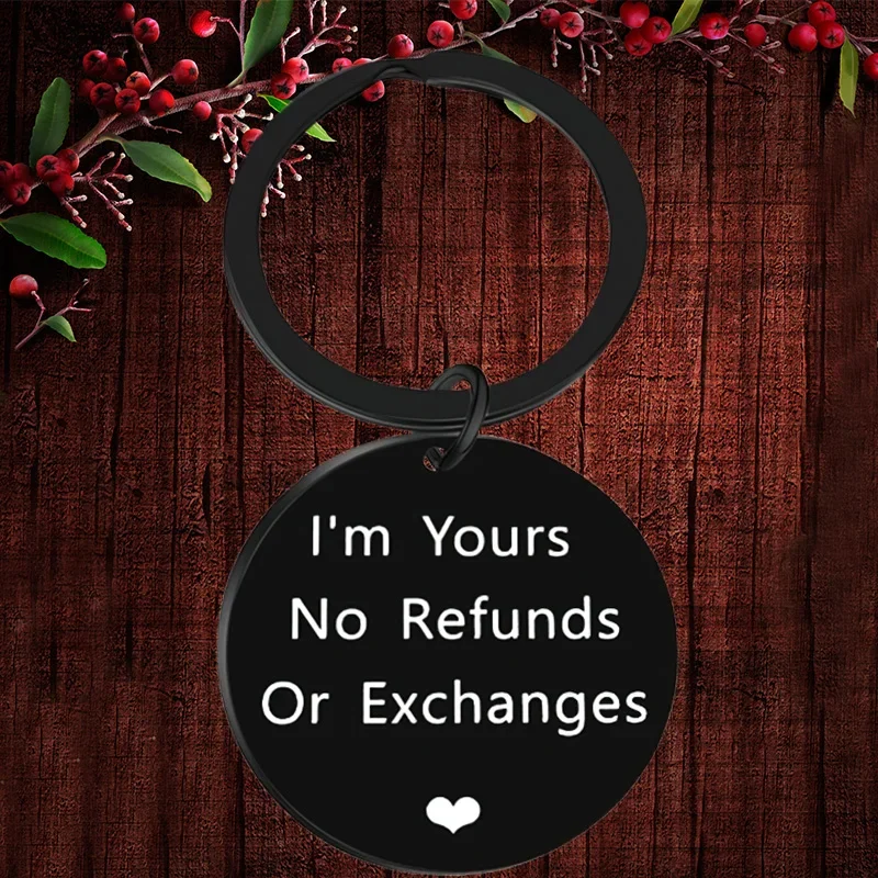 Брелок для ключей для влюбленных пар, подарок на Рождество, свадьбу, годовщину свадьбы, подруге, жене, парню, мужу, без возврата денег