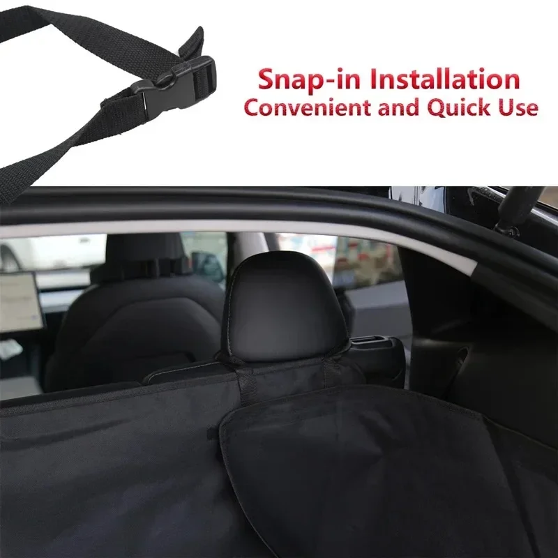 Alfombrilla para maletero trasero de mascotas para Tesla Model Y 2024, almohadilla para acampar al aire libre, resistente al desgaste, impermeable, cojín para asiento de perro, cama, accesorios para mi coche