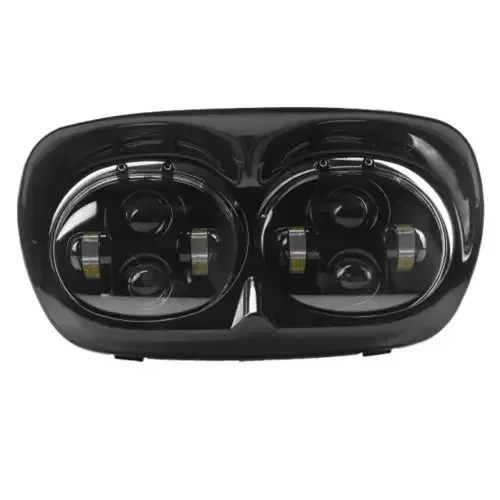 Road Glide Dual LED Headlight For Motorcycle Light System
