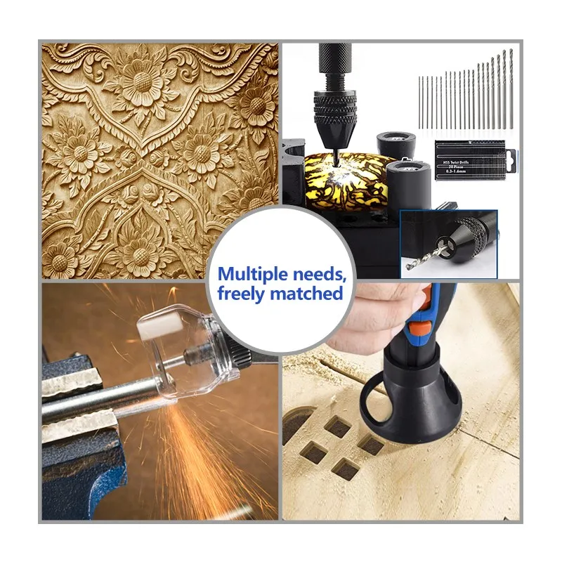 Gravador abrasivo, conjunto de ferramentas rotativas, com broca torcida, mini adaptador de broca, ferramentas rotativas, dremel