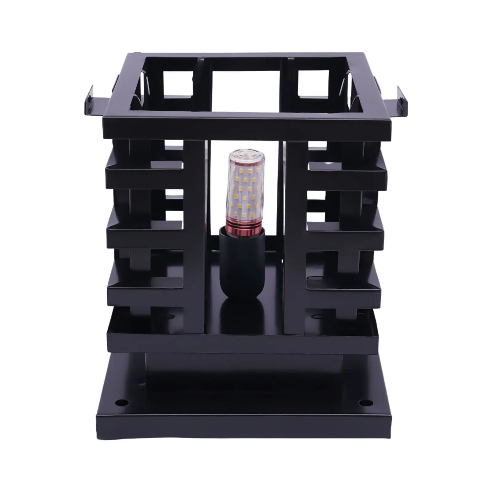 Waterproof Lights Retro Iron Pillar Light Garden Yard Fence Post Landscape Lamp