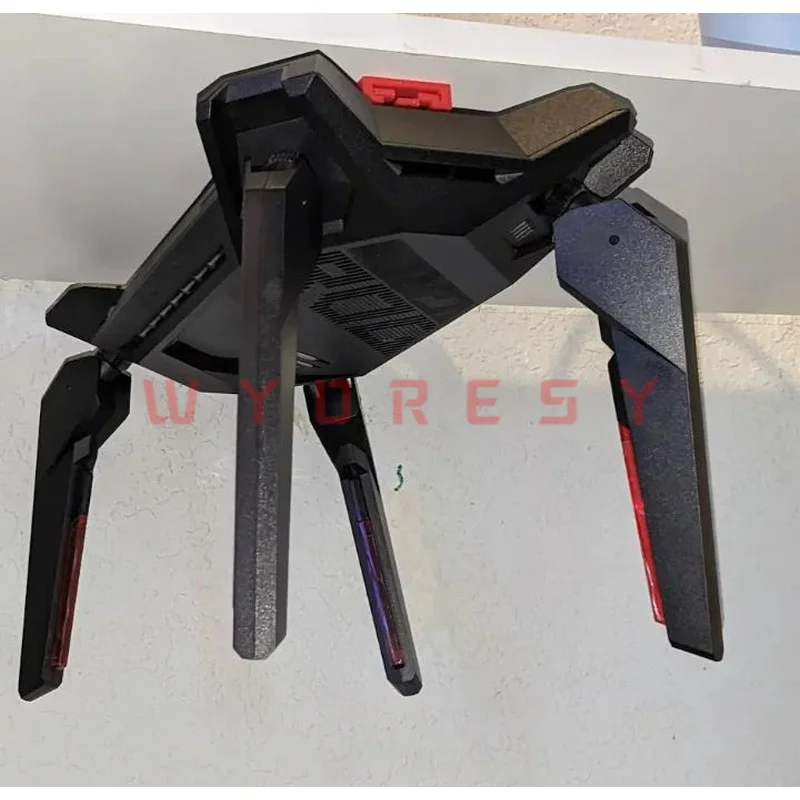 Bracket For ASUS（GT-AX6000）Keep wireless network gear upright on wall surfaces and tidy tangled cables within home network areas