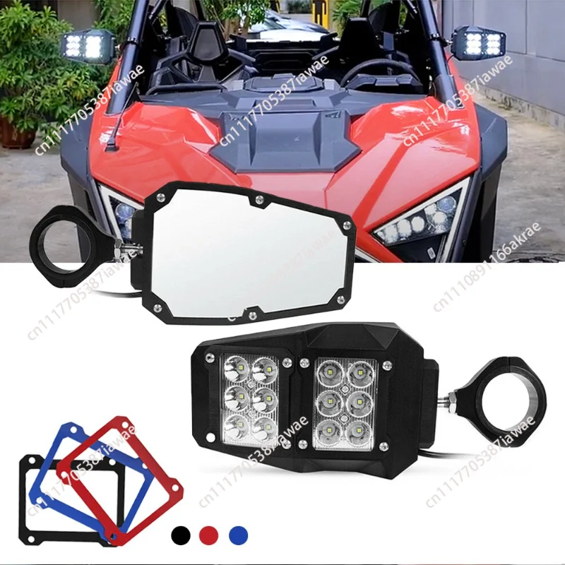 All Terrain Vehicle UTV/ATV Rear Frame 1.75/2 Reflector with Light
