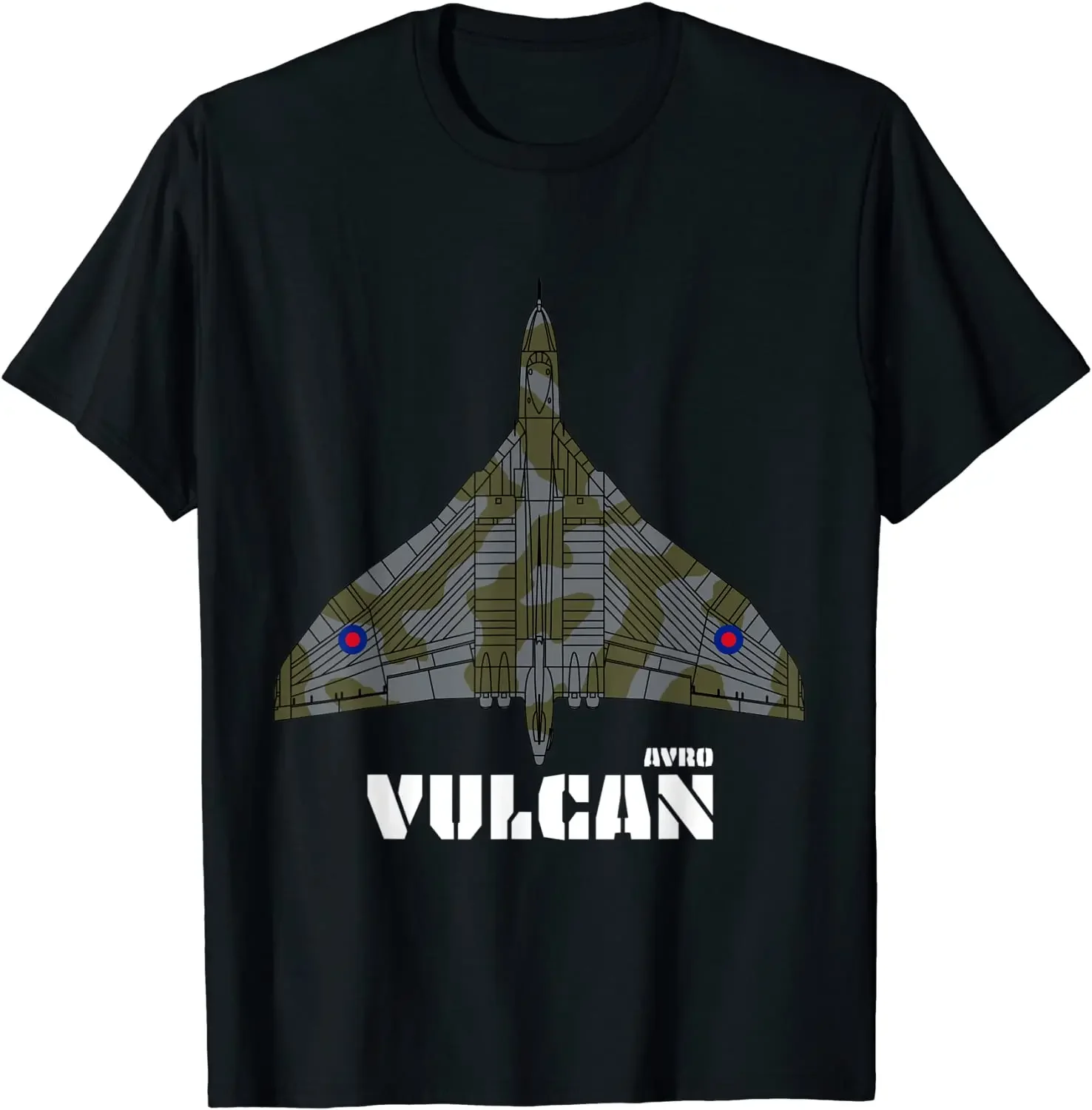 

Avro Vulcan Bomber Men T-Shirt Short Sleeve Casual 100% Cotton O-Neck Summer Tees