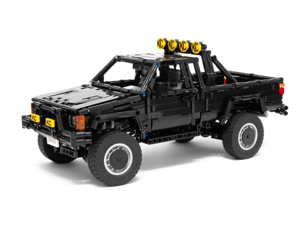 Moc 2024-1985 4x4 SR5 Xtracab Truck Engineering Vehicle Building Blocks Creative Garage Toys Christmas Child Gift