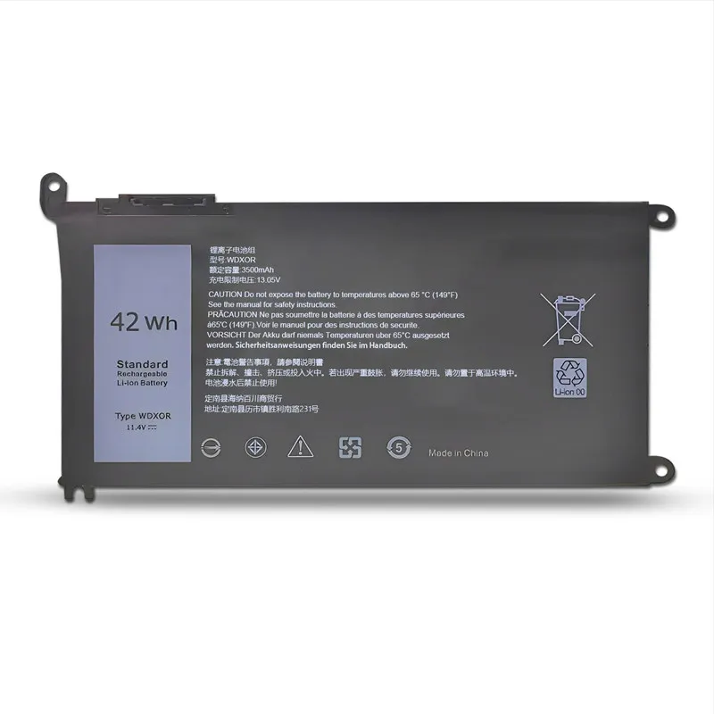 Battery WDX0R WDXOR for Dell Inspiron 15 5568 7460 14 5468 5488 7560