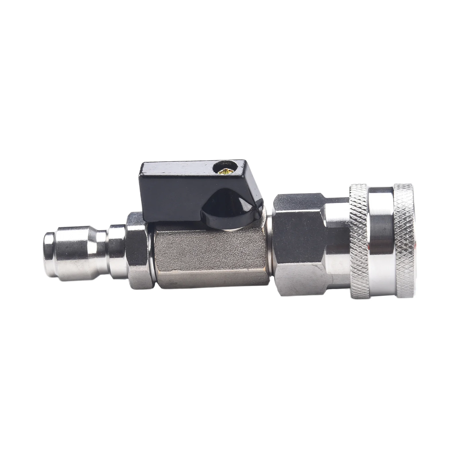 4500 PSI High Pressure Stainless Steel Ball Valve Kit with 3/8 Quick Connect for Sprayers Nozzles Pumps and Hoses