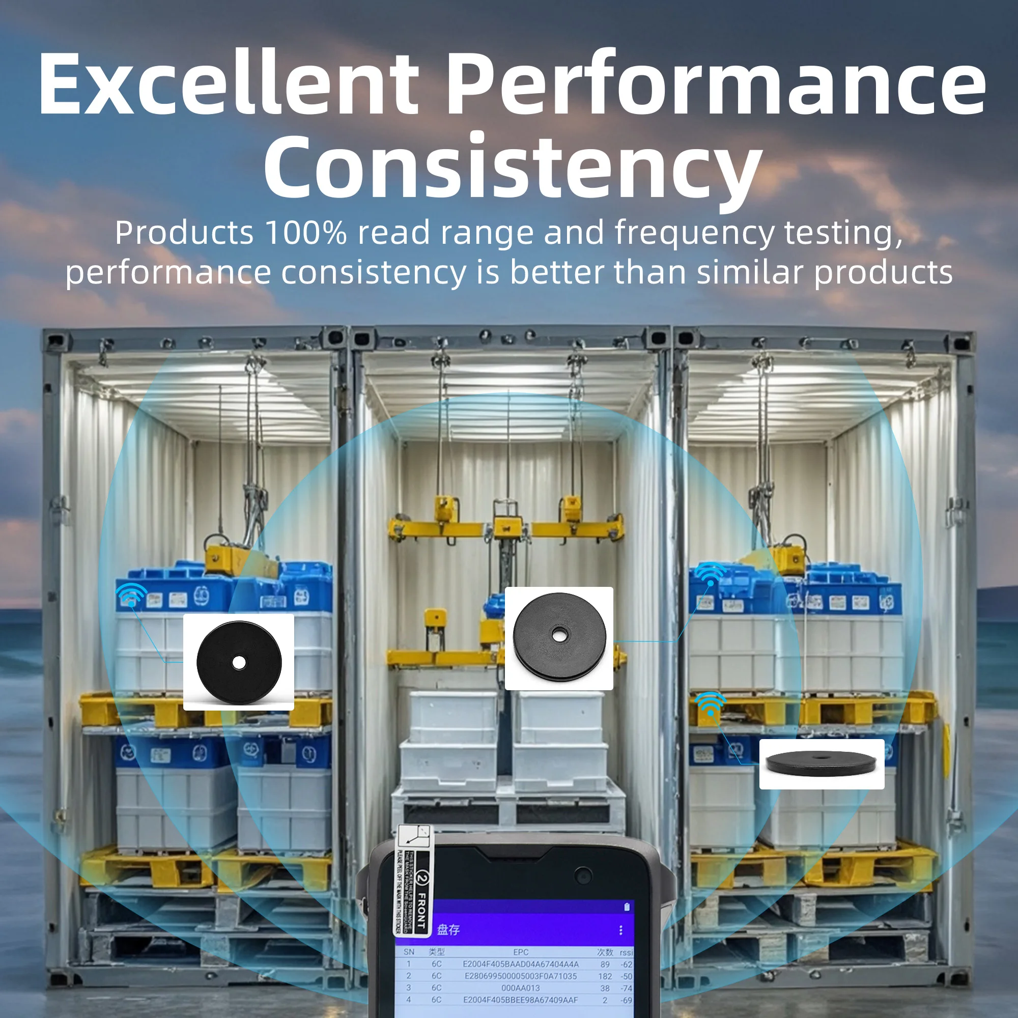 10pcs 30mm HF Laundry labels PPS high temperature resistant 13.56MHz ISO15693 ISO 18000-3 NFC Type5 NXP Icode Slix, customizable