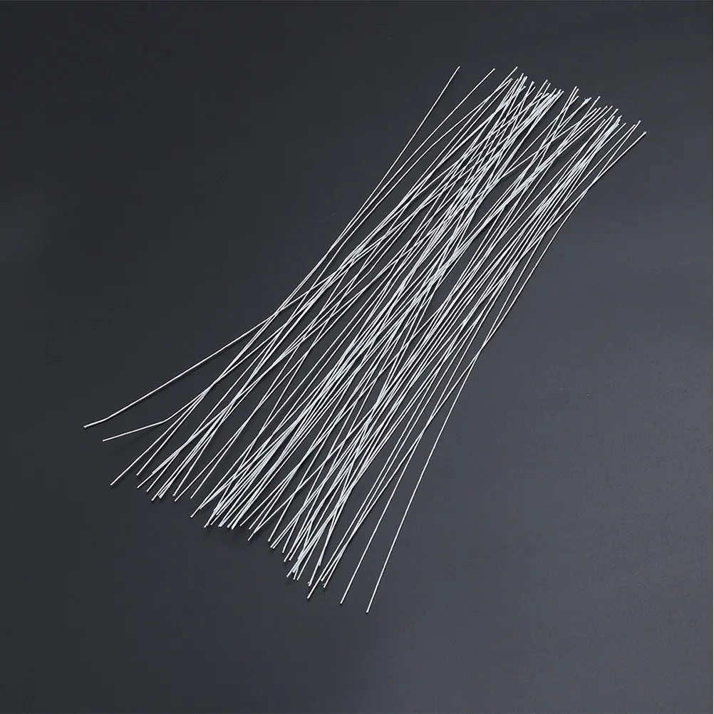 200Pcs Floral Stem Wire Simulation Paper Wrapped Iron Wire Flexible for DIY Craft Floral Arrangement Wreath Bouquets