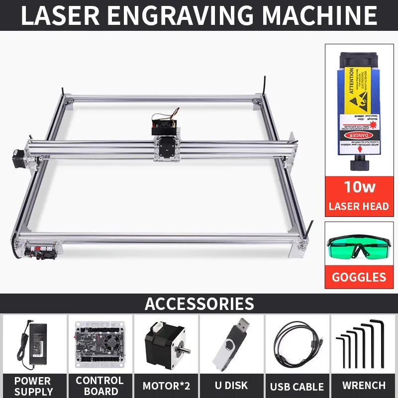 DIY キット電話オフライン CNC 木材レーザー彫刻カッターロングショートフォーカステーブル木工 20 ワット彫刻切断機