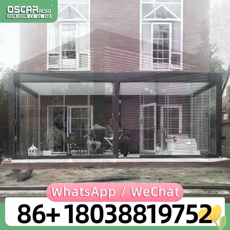 Slats Deck Canopy Louver Sun Panel Powder Coated Bioclimatic Louvered Aluminum Pergola for Window from China pergola