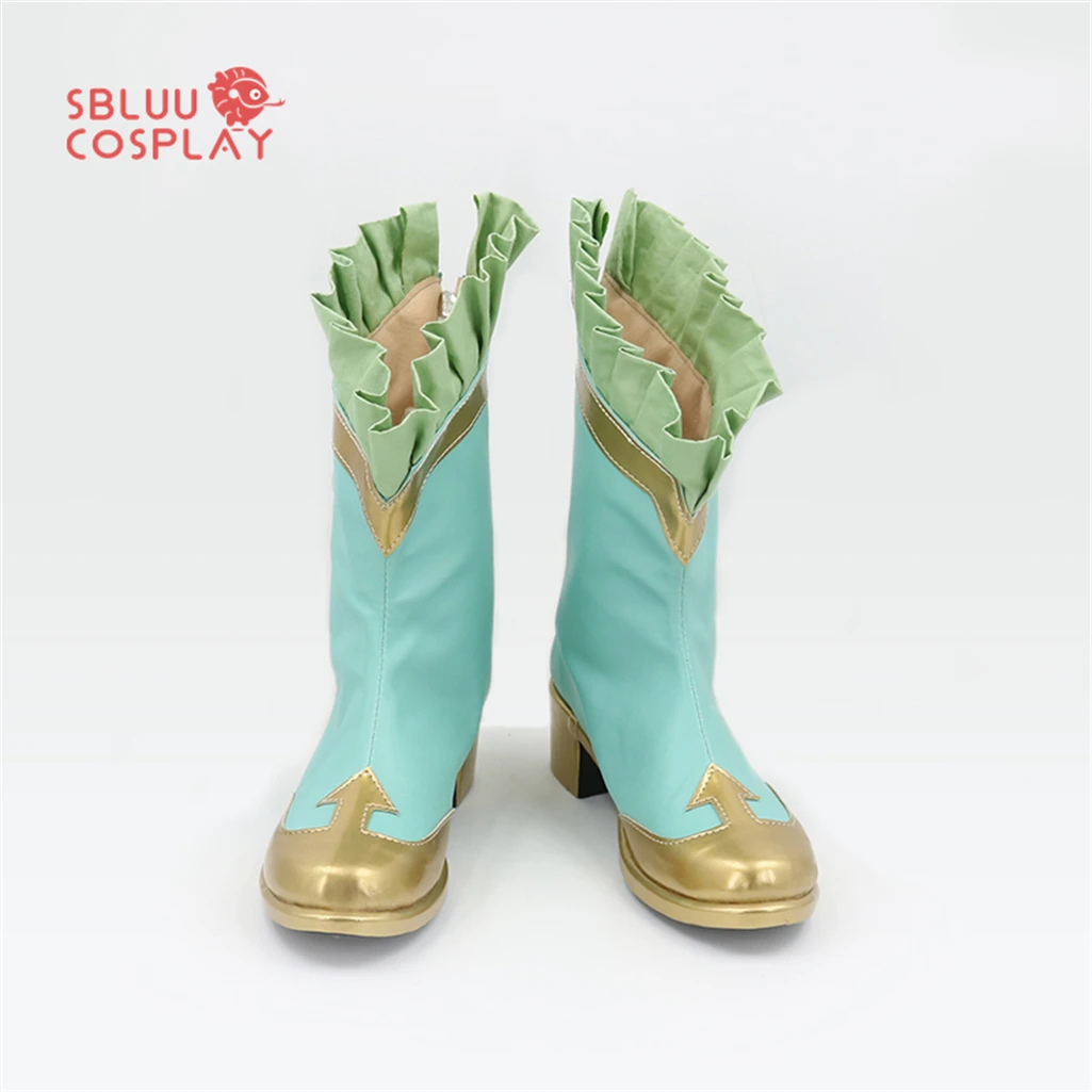 SBluuCosplay Grass Wonder Cosplay Shoes Custom Made Boots