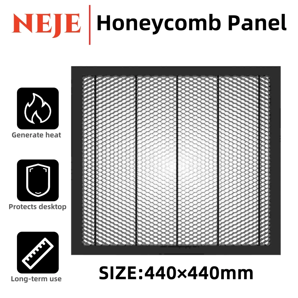 NEJE Laser Honeycomb Pad 440×440mm Honeycomb Laser Work Table for All Brand CNC Laser Engraver Cutter Machine Tools Accessories