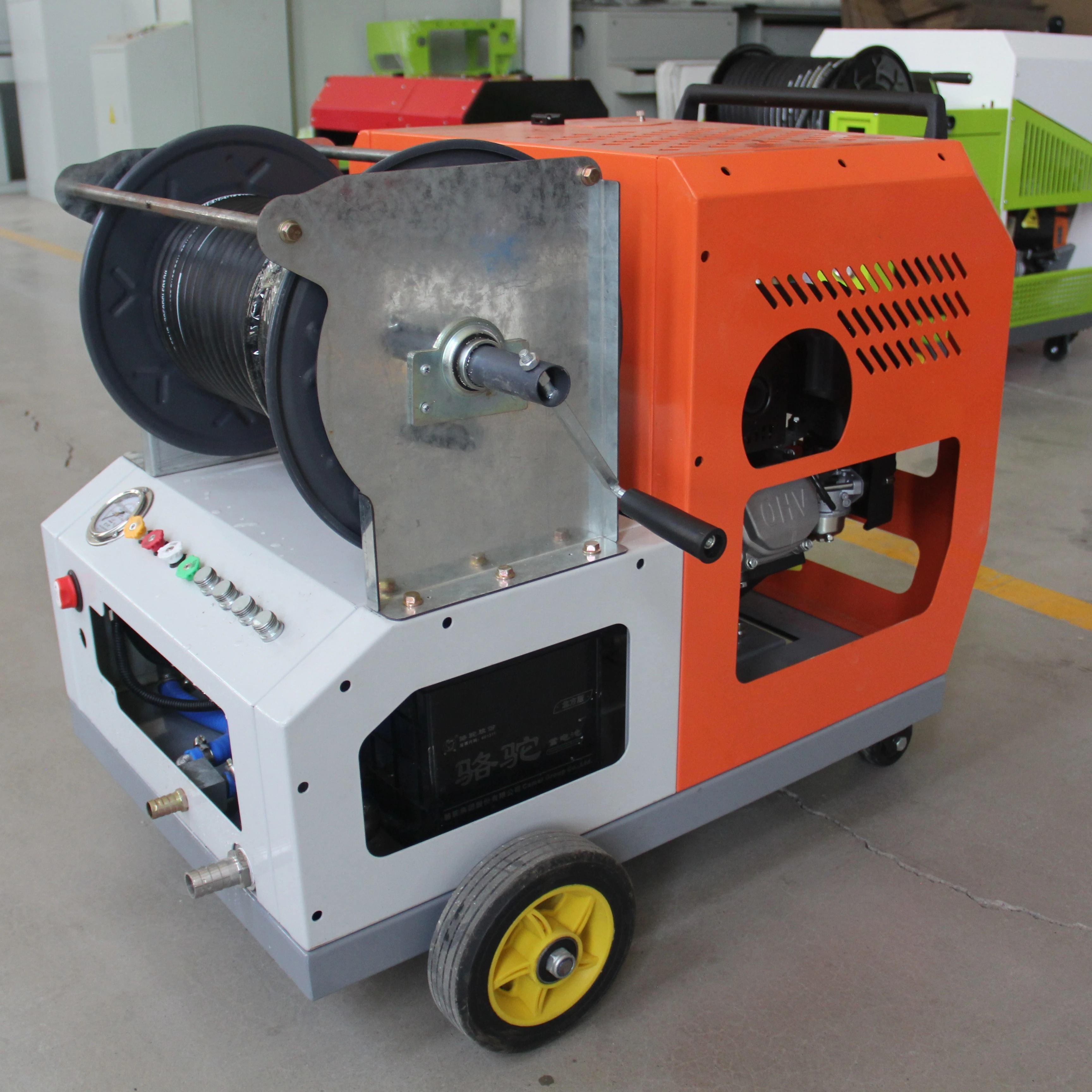 

Newly sold genuine indoor/outdoor activity kitchen pipeline cleaner, floor cleaner 4000 PSI Cold water pressure cleaning machine