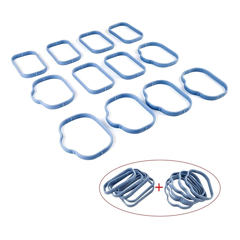 Intake Manifold Gaskets Lower & Upper Gasket Plenum Set For Dodge Chrysler Jeep 3.6L 184562A 5184331AC MS97204 MS97205