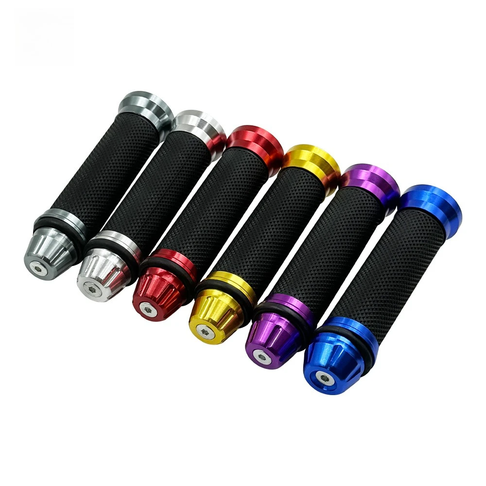 7/8 inch 22mm Comfortable Handlebar Replacement Motorcycle Grips Hand Grips Handlebar 2PCS