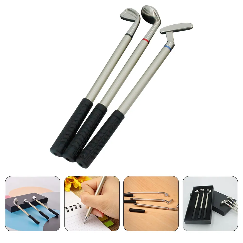 

Golf Club Pen Pens Novelty Fancy Gift Mini Ballpoint Fun Desktop Games Funny Accessories Man