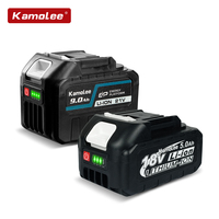 Kamolee 18V 6000mAh Lithium Ion Battery BL1860 Hand Drill Battery Power Tool Kamolee Tool Universal Battery