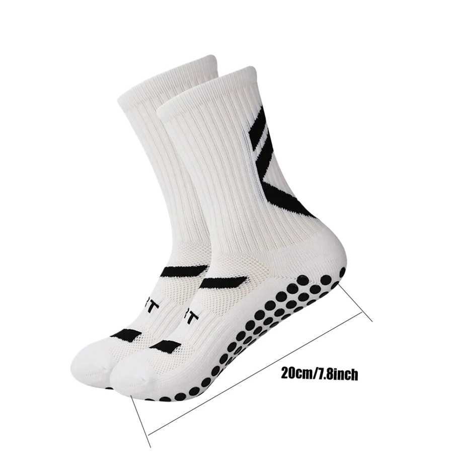 6 คู่รักบี้ถุงเท้ากีฬาผู้ชายผู้หญิงลื่นกีฬาฟุตบอลฟุตบอลขี่จักรยานเดินป่าเทนนิสสเก็ตบอร์ดผ้าเช็ดตัวด้านล่าง