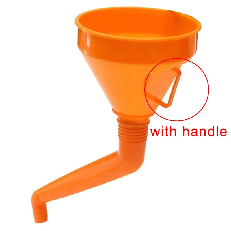 Car Refueling Funnel Gasoline Foldable Engine Oil Funnel Tool Plastic Funnel Car Motorcycle Refueling Tool Auto Accessories