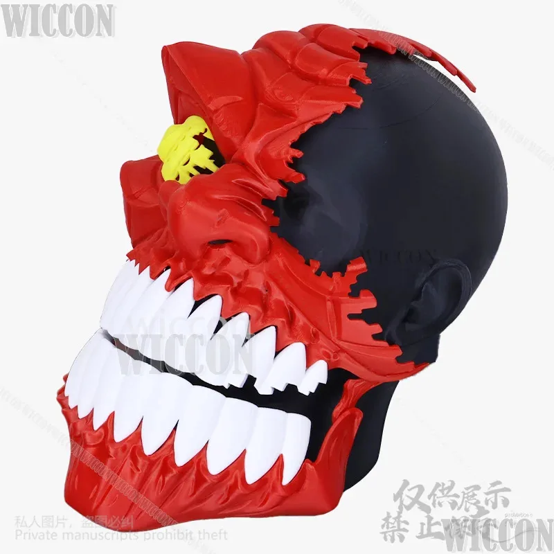 

COSda@Anime Dandadan Turbo Baba Granny Cosplay Costume 3D Printing Base Red Horror Mask Hard Plastic Halloween Christmas Customi