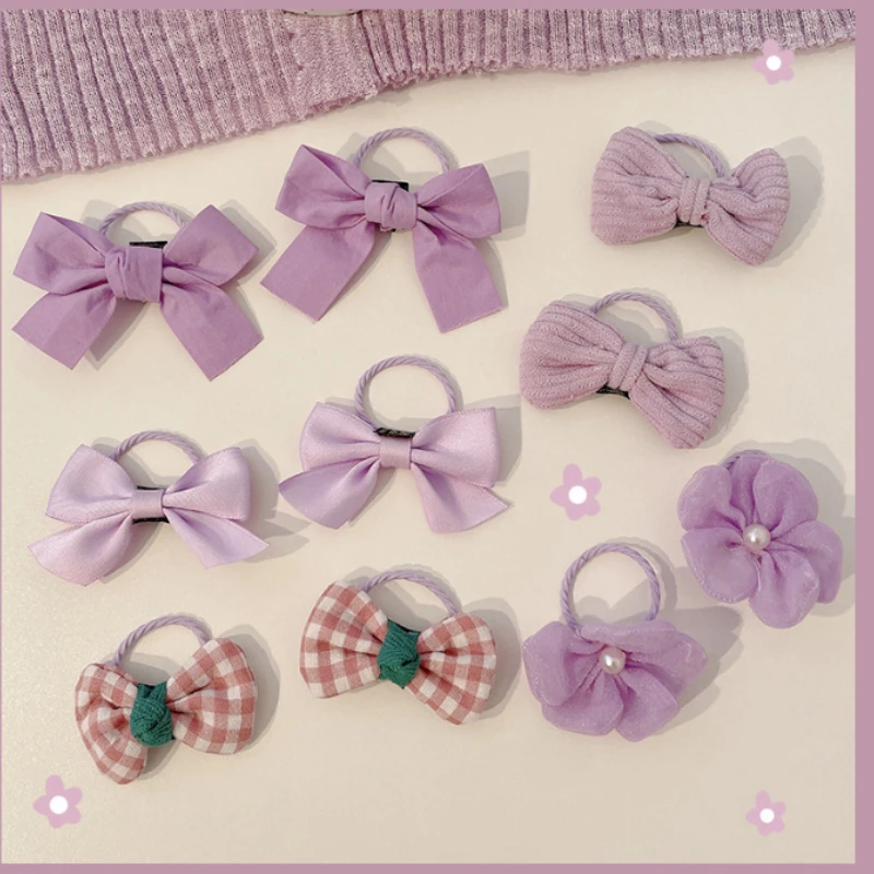 Jepit Rambut Bunga untuk Anak Perempuan & Remaja – Jepit Rambut Warna Permen dengan Bentuk Pita & Kupu-kupu