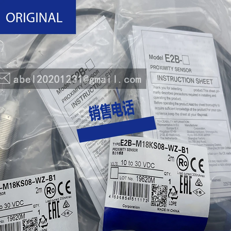 

NEW ORIGINAL SENSOR E2B-M18KS08-WZ-C2 E2B-M18KS08-WZ-D2 E2B-M18LS08-WZ-C1 E2B-M12LN08-WZ-B2 E2B-M12KN08-WZ-B2 NBB5-18GM50-Z0