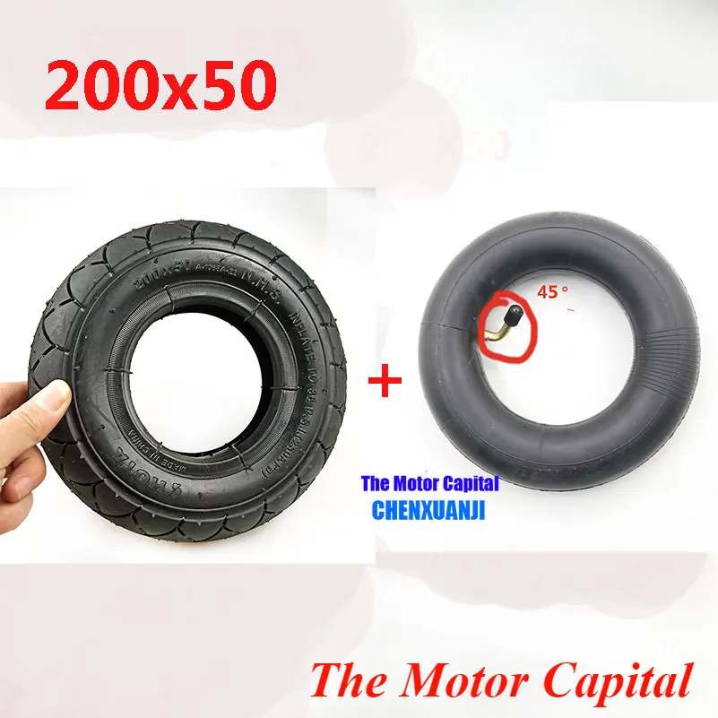 

200X50 Front Wheel for Electric Scooter Balancing Car 8 Inch 8x2 Inflatable Tire Wheels