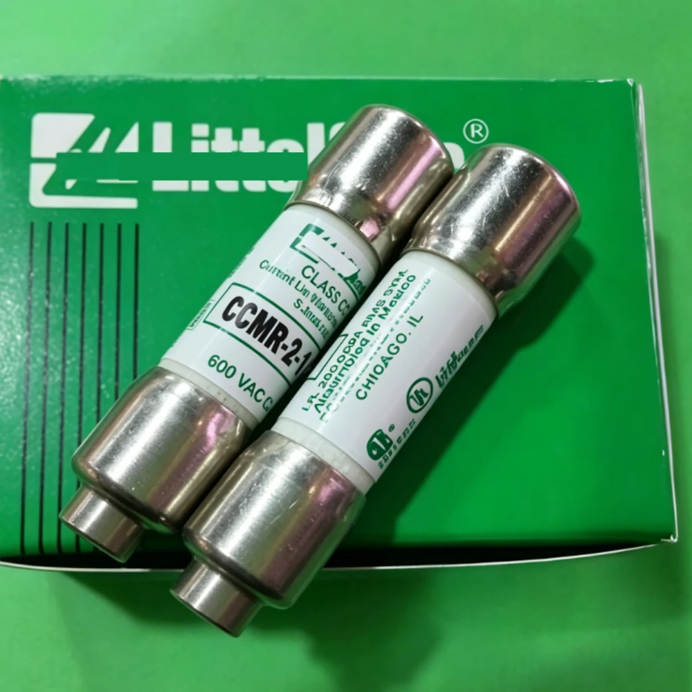 1PCS OEM CCMR‑2‑1/2 Class CC Time‑Delay Fuse 2.5A 600VAC Ferrule Fuse for Motor Circuit Protection