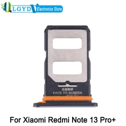 Dual SIM Card Tray For Xiaomi Redmi Note 13 Pro Plus Phone SIM1 + SIM2 Card Tray Replacement Part