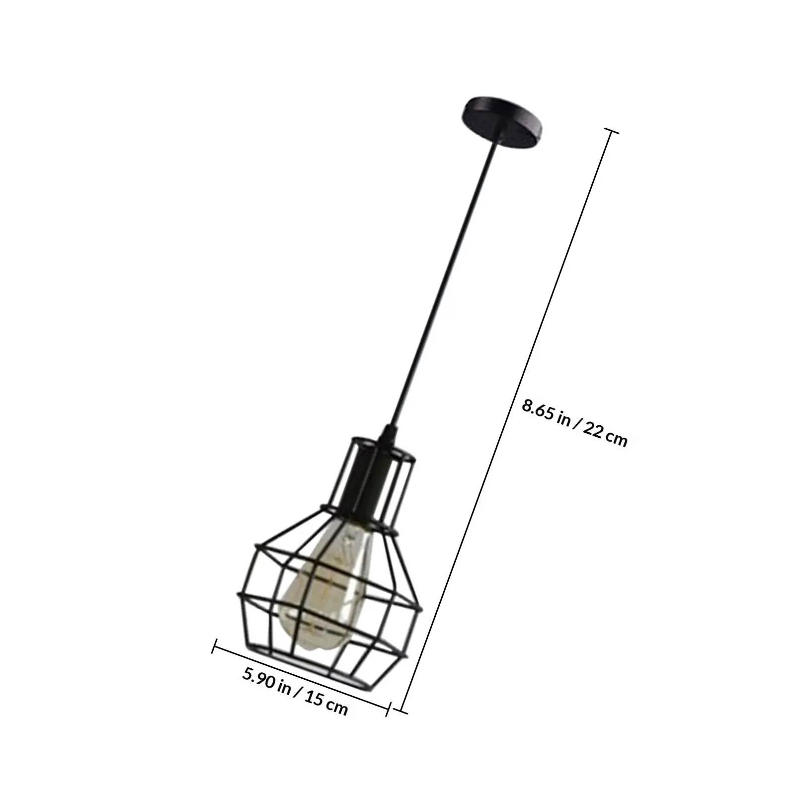 Iron Vintage Modern Chandelier Lighting for Living Room Restaurant Hotel Bar Decor Warm Romantic Ambience Energy Efficient LED