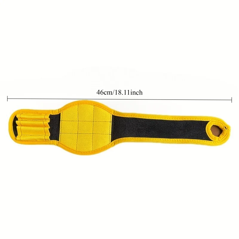 1pc Adjustable Wristband Tool Belt - Premium Strong Grip Nails,Breathable and Adjustable,Convenient for Storing Screws,Nails etc