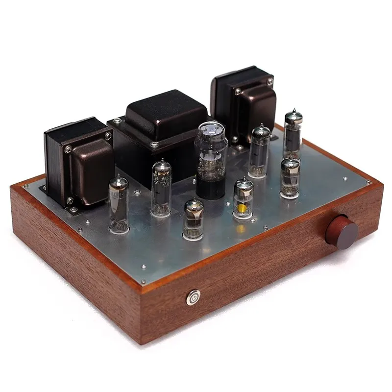 AIYIMA SMSL 6N3 6N1 Push-pull 6P15 Vacuum tube Amplifier 15W * 2 Stereo Class A Power Amplifier Audio No bottom noise in