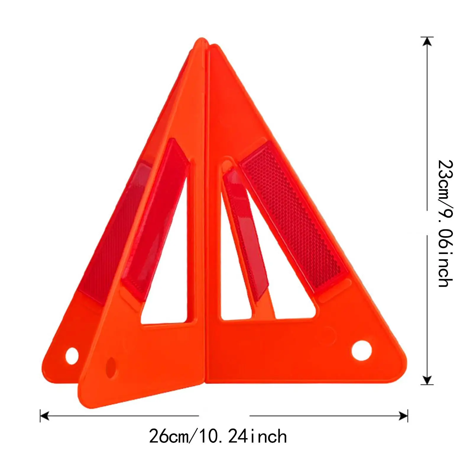 Emergency Warning Triangle Portable Enmergency Supplies Reflector Security Triangle for Car Breakdown Vehicle Truck Roadside